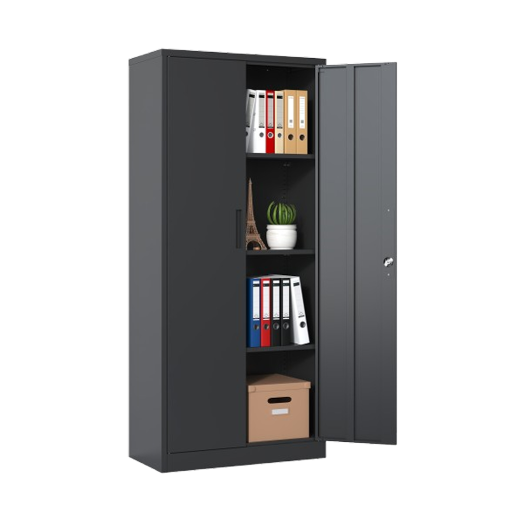 71" Metal Office Storage Cabinet_4Dock